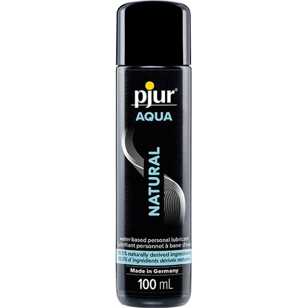 Pjur Aqua Water Based Personal Lubricant 34 Floz 100 Ml Natural 5017