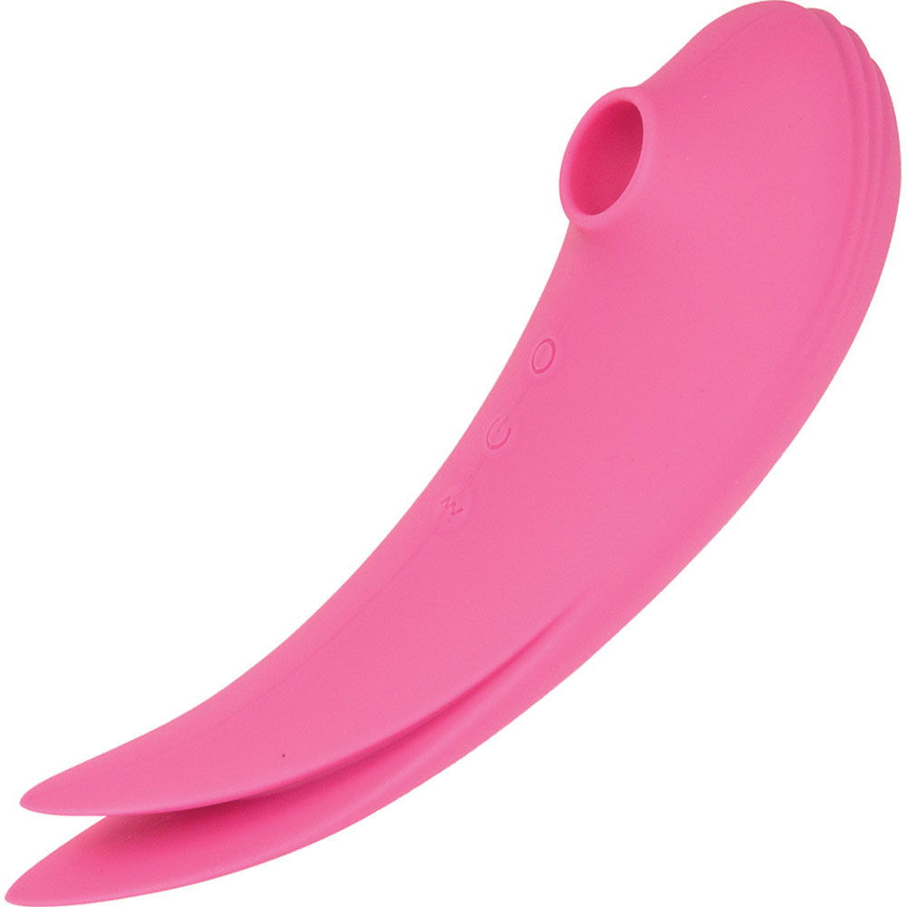 Mystique Suction Dual Ended Silicone Vibrator, 6.5