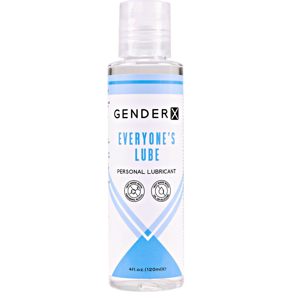 Gender X Everyones Lube WaterBased Lubricant, 4 fl.oz (120 mL
