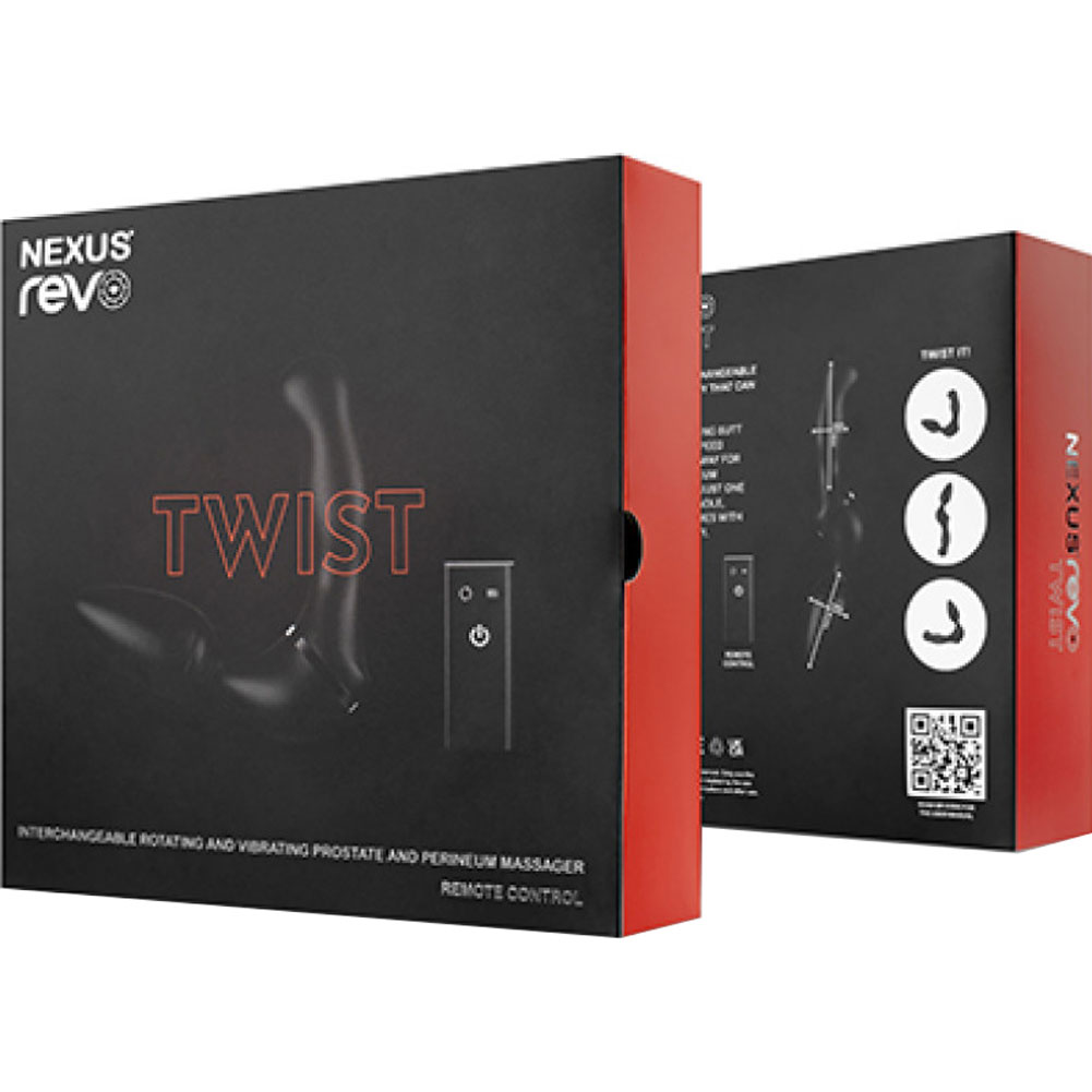Nexus Revo Twist Remote Control Interchangeable Prostate Massager ...
