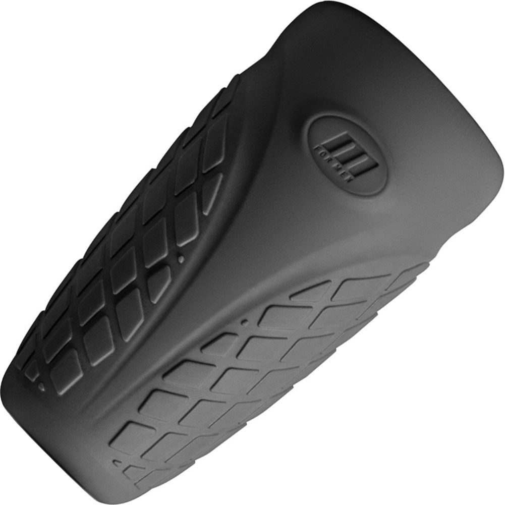 Blush M Elite Platinum Wrapt 10 Function Vibrating Male Masturbator Stroker Black main image 0