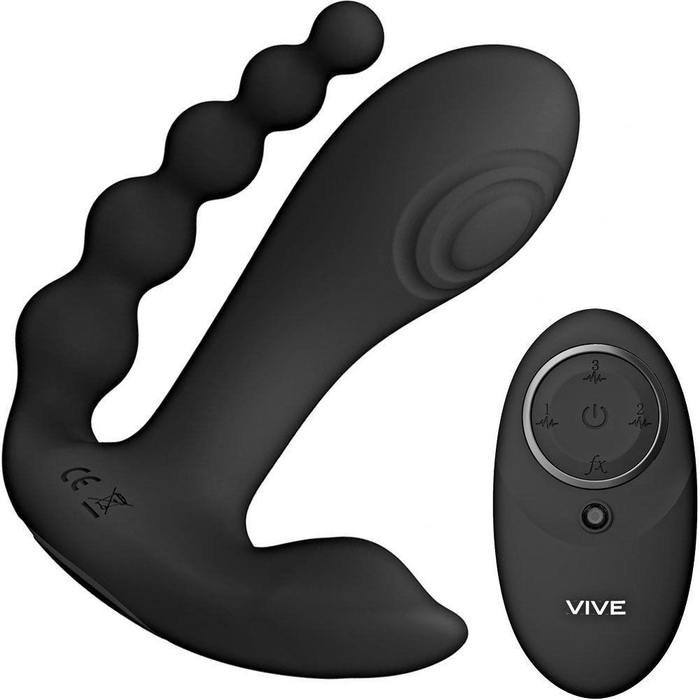 Vive KATA Triple Motor Remote-Controlled Hands-Free Vibrator, 4.72