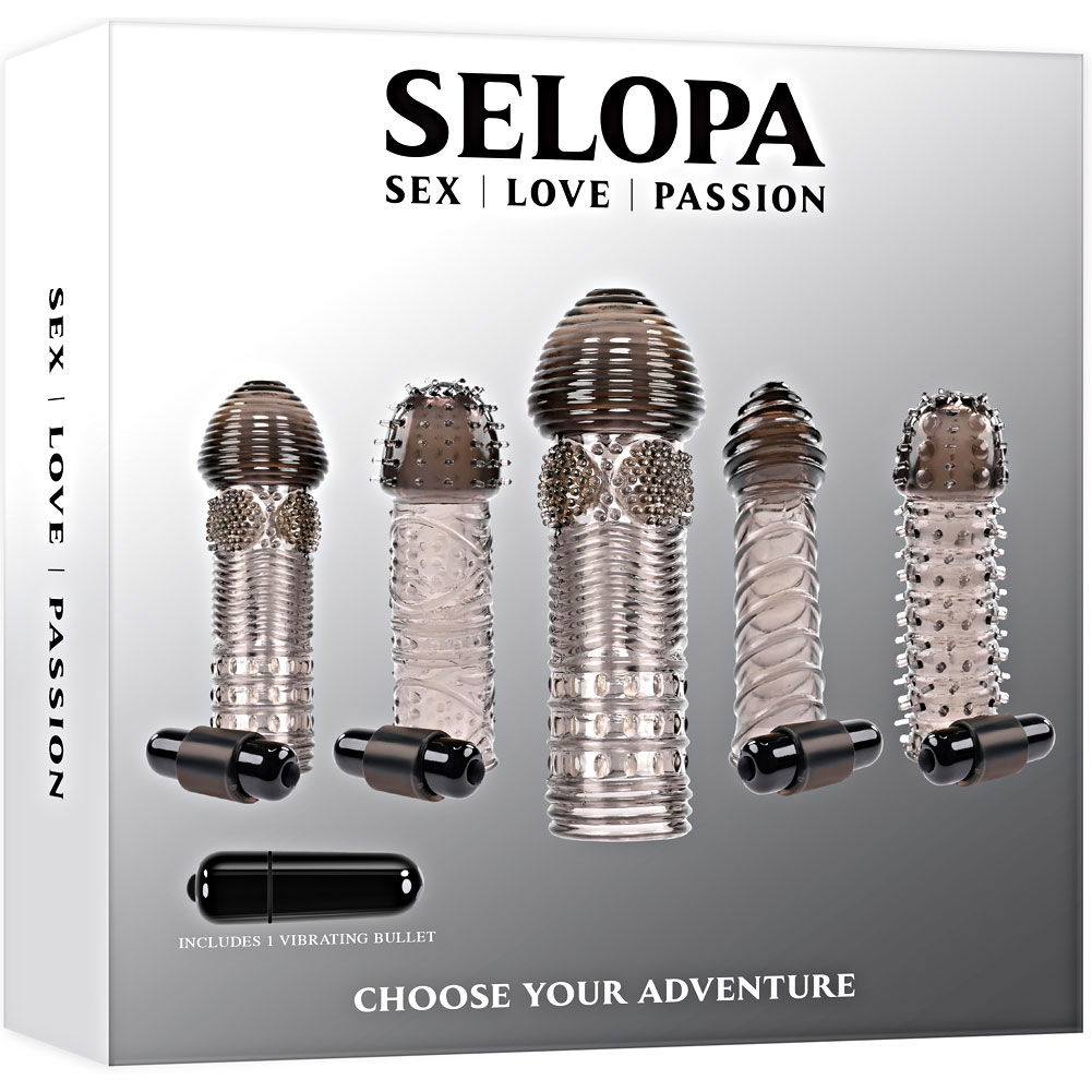 Selopa Choose Your Adventure Kit with 5 Sleeves and Bullet, Smoke/Clear -  dearlady.us