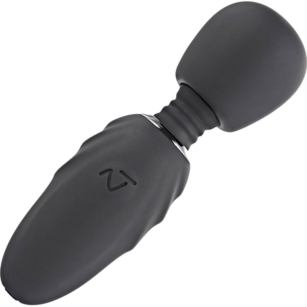 Selopa Buzz One Out Silicone Mini Wand Vibrator, 3.75", Black - dearlady.us Selopa Buzz One Out Silicone Mini Wand Vibrator, 3.75", Black - dearlady.us