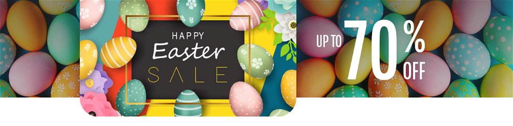 Up to 70% OFF Easter Sale.